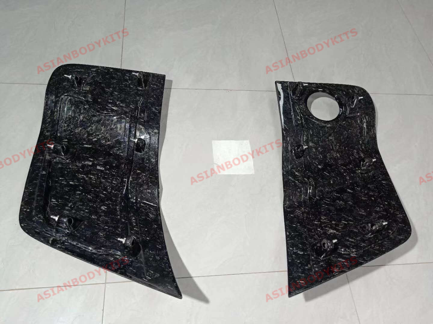 FORGED CARBON FIBER SIDE BLADES for AUDI R8 V8 V10 2008 - 2015 - Forza Performance Group