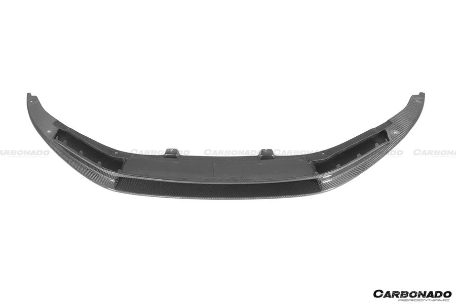 CARBONADOCF8358VRS-FL 2016-2019 Audi R8 VRS Style Carbon Fiber Front Lip