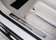 SILVER PAINTED ILLUMINATED DOOR SILL TRIM COVERS for MERCEDES BENZ G CLASS W463A W464 2018 - 2023

Set includes:

2 pcs for Front Doors
2 pcs for Rear Doors

Note: Professional installation is required. Need to remove OEM door sills