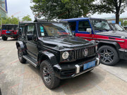 for SUZUKI JIMNY JB74W 2018+ G CLASS G63 CONVERSION BODY KIT FRONT BUMPER HOOD