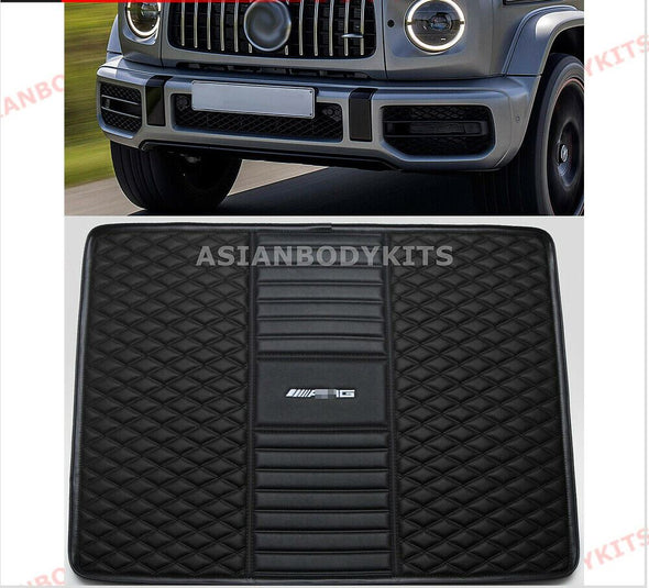 for Mercedes-Benz G-class W463A W464 TRUNK MAT ECO LEATHER G63 G550 G350 (2018+)