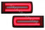 CONVERSION MERCEDES BENZ G CLASS W464 TAIL LIGHTS for MERCEDES BENZ G CLASS W463 G350 G500 G63 1990 - 2017
Set includes:

Left Tail Light
Right Tail Light
Material: LED

NOTE: Professional installation is required.