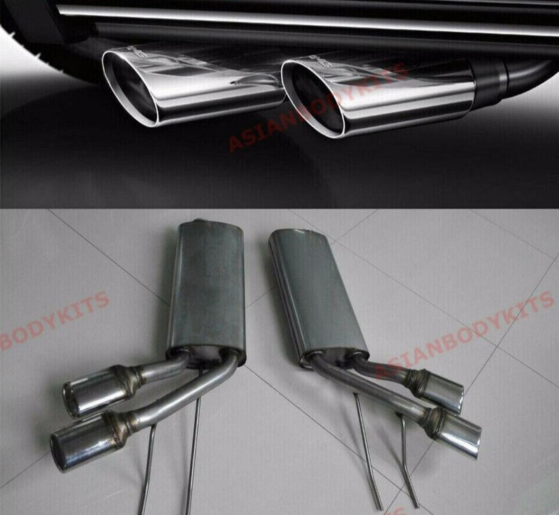 EXHAUST MUFFLER WITH TIPS for MERCEDES-BENZ G-CLASS W463 G55 G63 G550 AMG