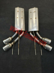 for Mercedes Benz G class W463 G55 G63 AMG Exhaust Muffler with tips G550 - Forza Performance Group
