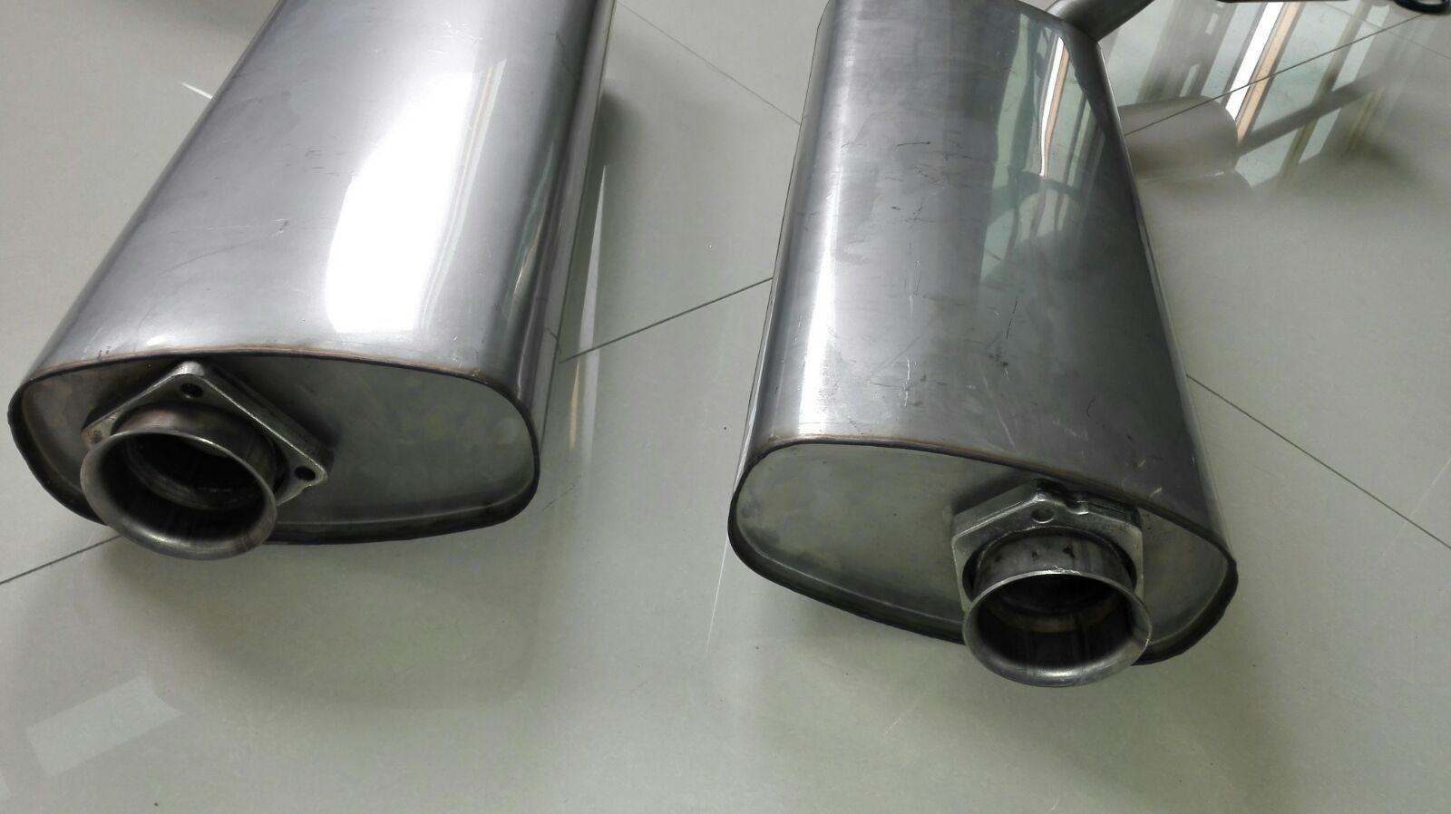 for Mercedes Benz G class W463 G55 G63 AMG Exhaust Muffler with tips G550 - Forza Performance Group