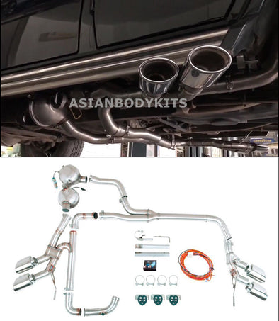 for Mercedes-Benz G-class G350D active sound exhaust system G63 look (2013-2017)