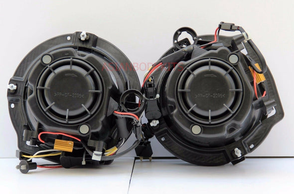 for Mercedes Benz G-class W463 Black LED Headlights with TURN FUNCTION 1986 - 2006