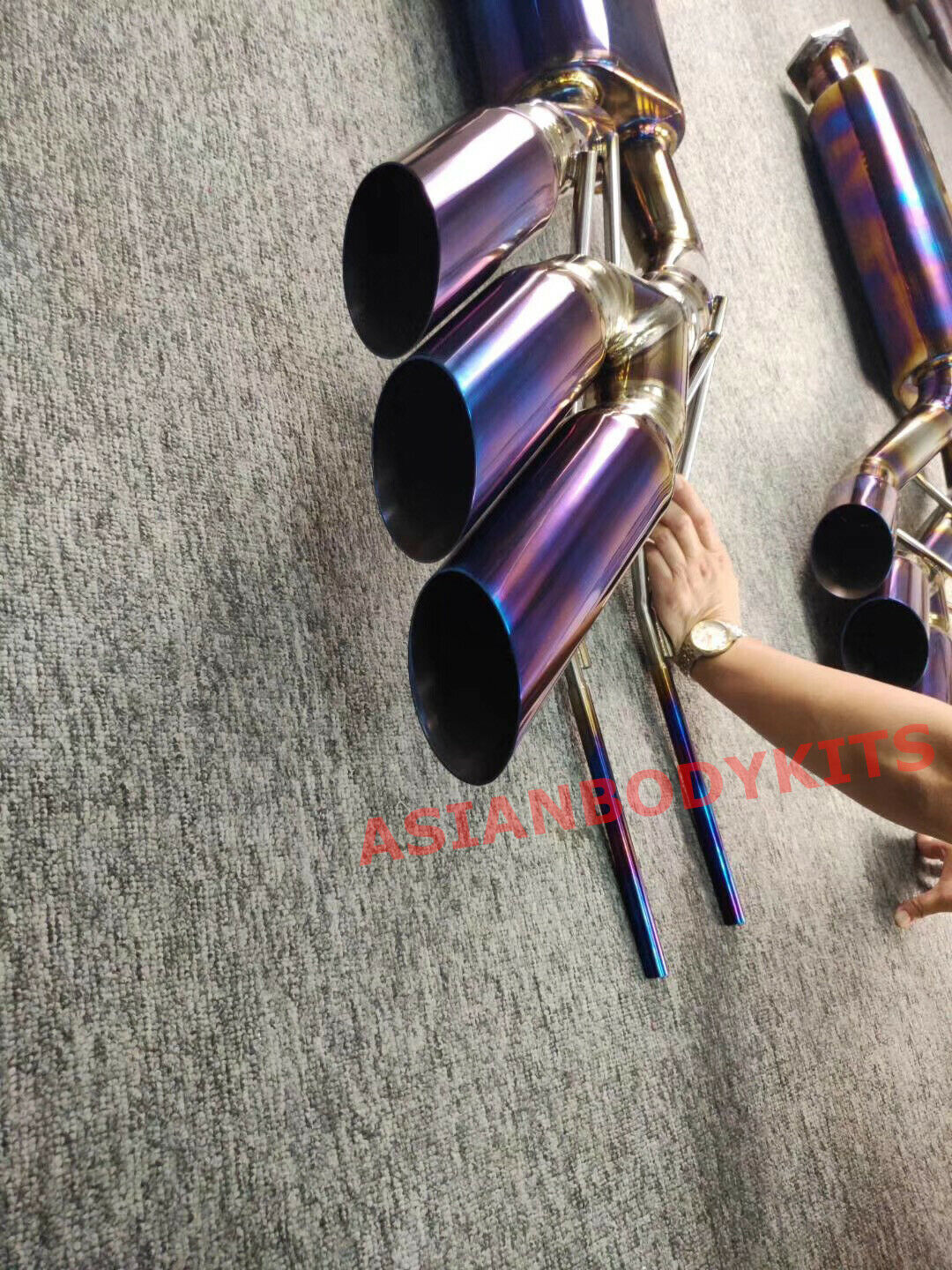 for Mercedes Benz G-class W463 G63 G55 G550 Full TITANIUM exhaust muffler - Forza Performance Group