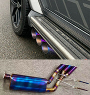 for Mercedes Benz G-class W463 G63 G55 G550 Full TITANIUM exhaust muffler