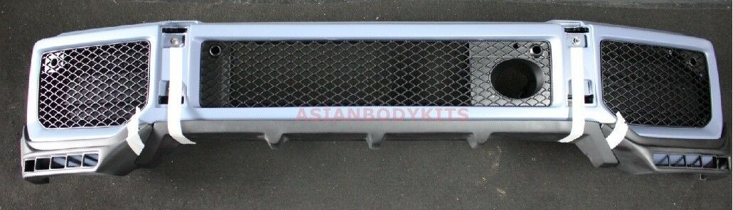 for Mercedes Benz W463 G class G63 FRONT splitters add-on with LED DRL (M-style) - Forza Performance Group