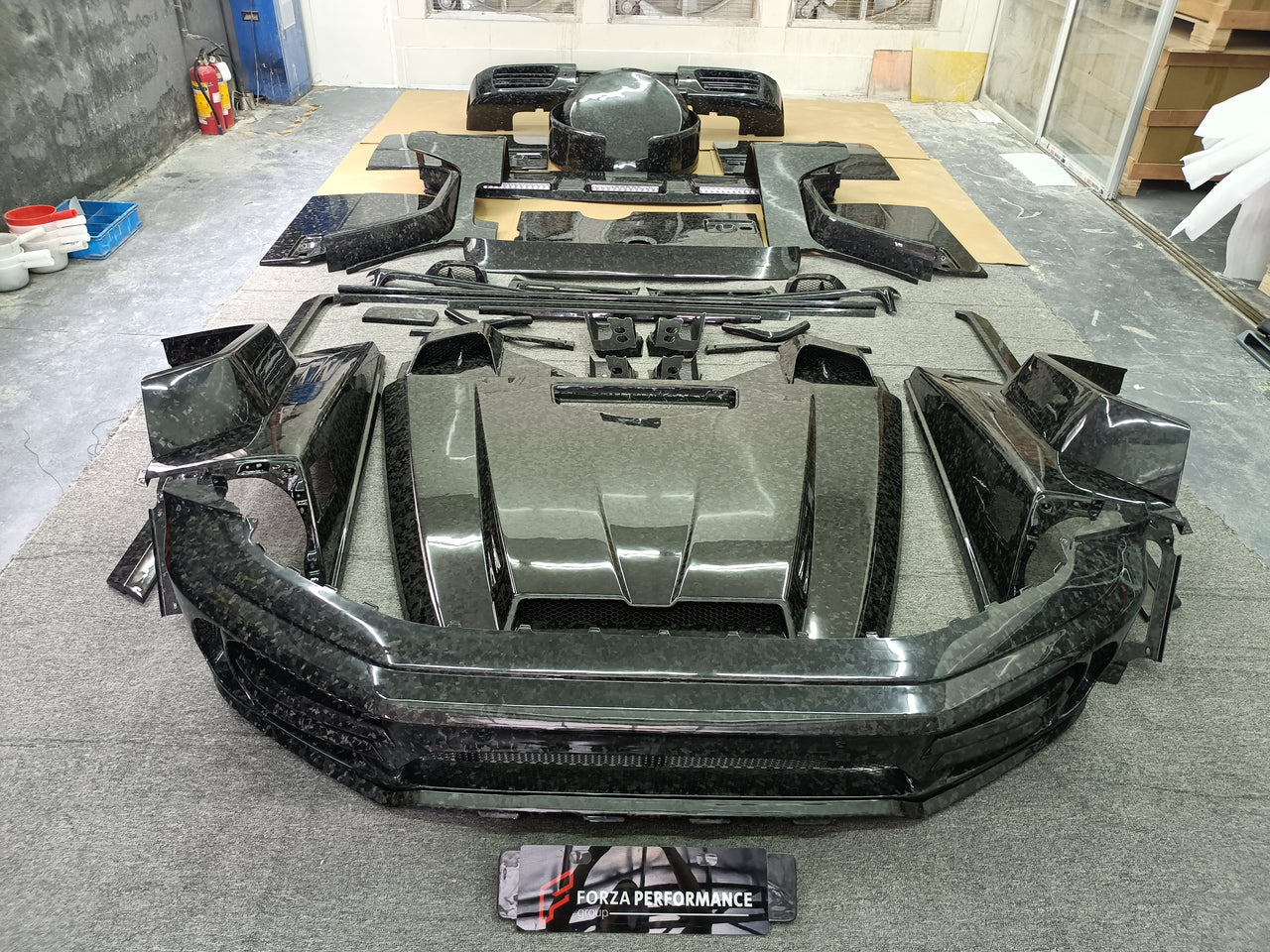 Forged Carbon Fiber Wide Body Kit for Mercedes-Benz G-Class W463A W464 G63 2018+