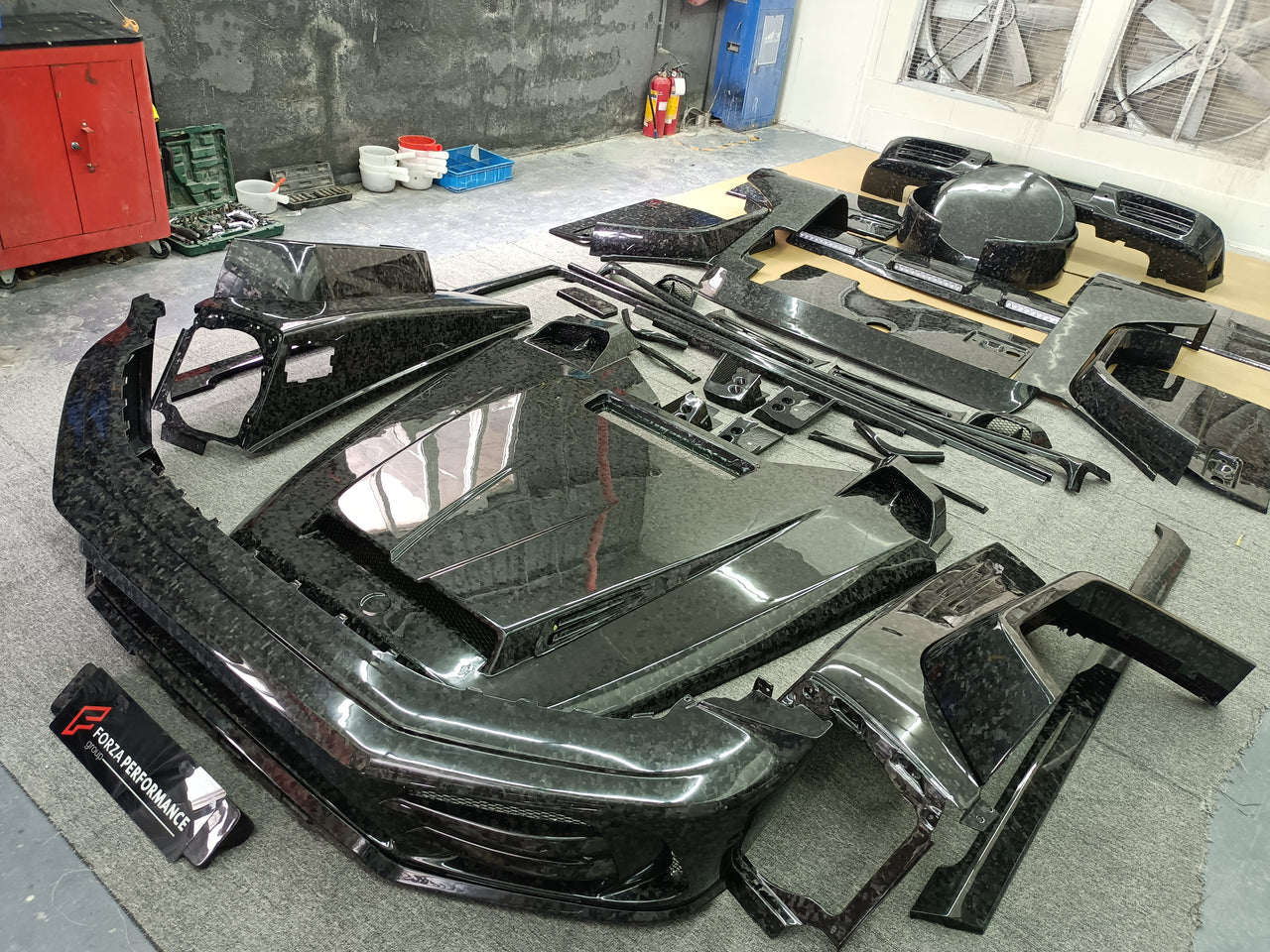 Forged Carbon Fiber Wide Body Kit for Mercedes-Benz G-Class W463A W464 G63 2018+