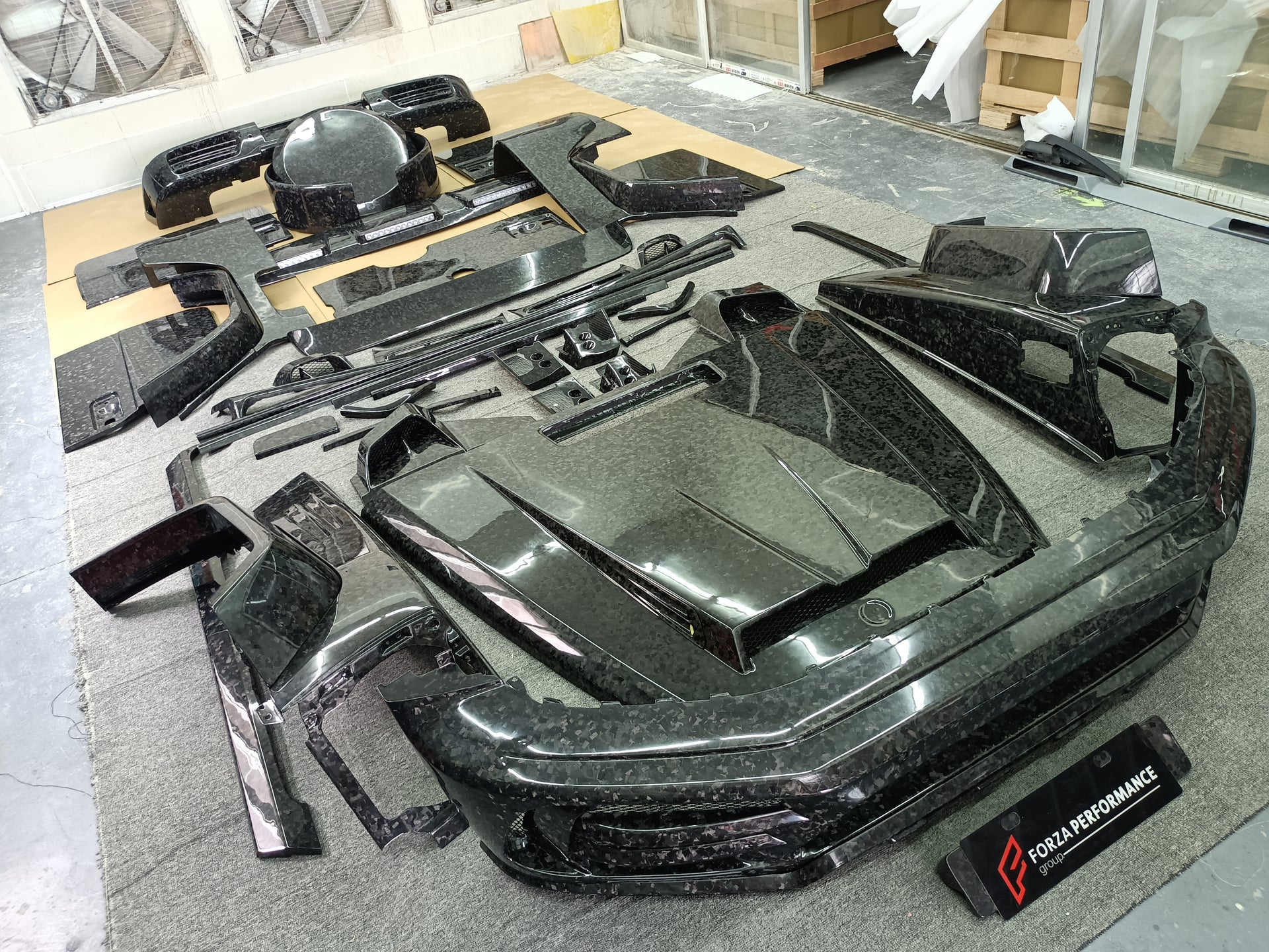 Forged Carbon Fiber Wide Body Kit for Mercedes-Benz G-Class W463A W464 G63 2018+