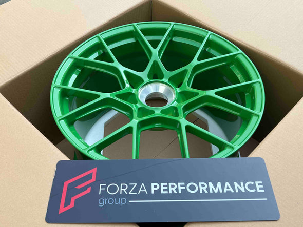 OEM GT4 RS STYLE FORGED WHEELS RIMS for PORSCHE 991 992 GT3 with CENTERLOCK