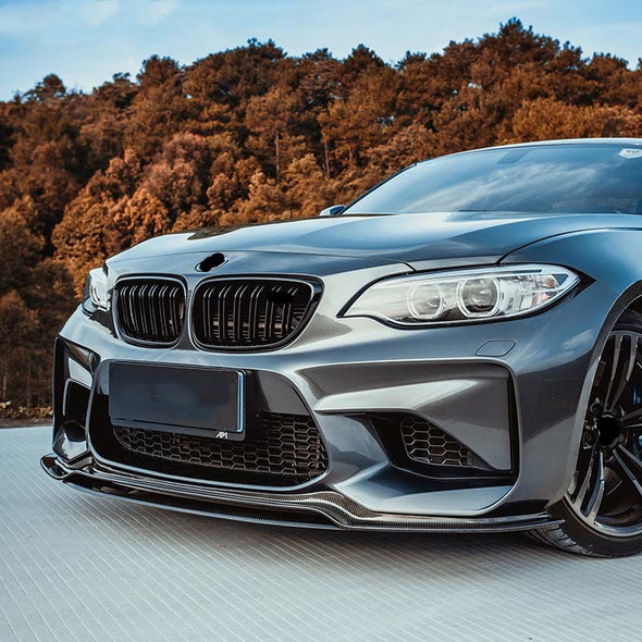 CARBON FRONT SPLITTER FOR BMW M2 F87