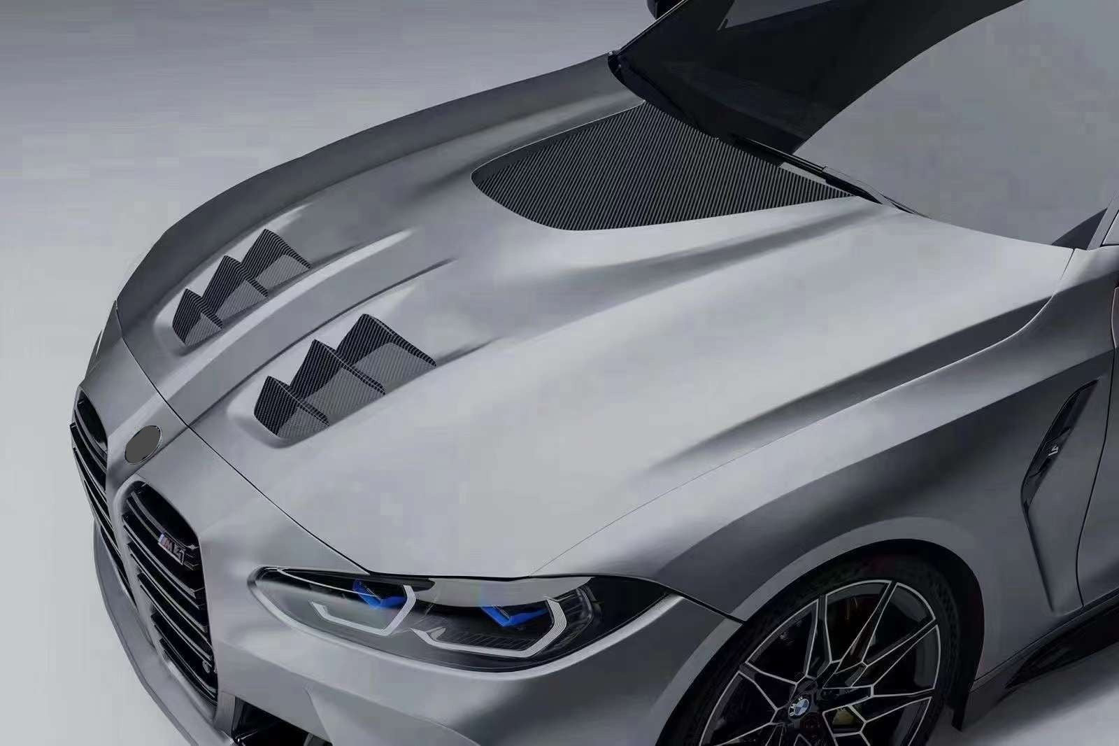 CLSGP Carbon Hood / Bonnet for BMW G82 M4 2020+  Set Include:  Hood / Bonnet ﻿Material: Carbon Fiber