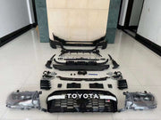 GR FACELIFT BODY KIT FOR LAND CRUISER 300 LC 300  Set include:  Front Bumper Assembly  Grille Material: Plastic  NOTE: Professional installation is required.