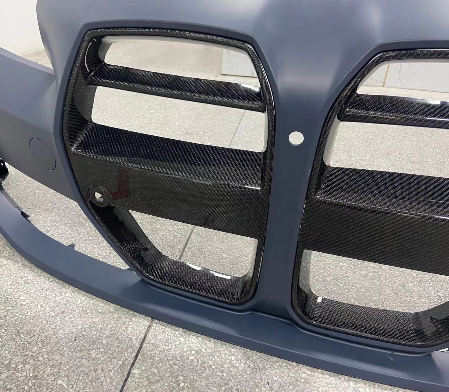 Carbon Grille for BMW G80 M3 G82 M4 2020+  Set Include:  One Grille ﻿Material: Dry Carbon Fiber