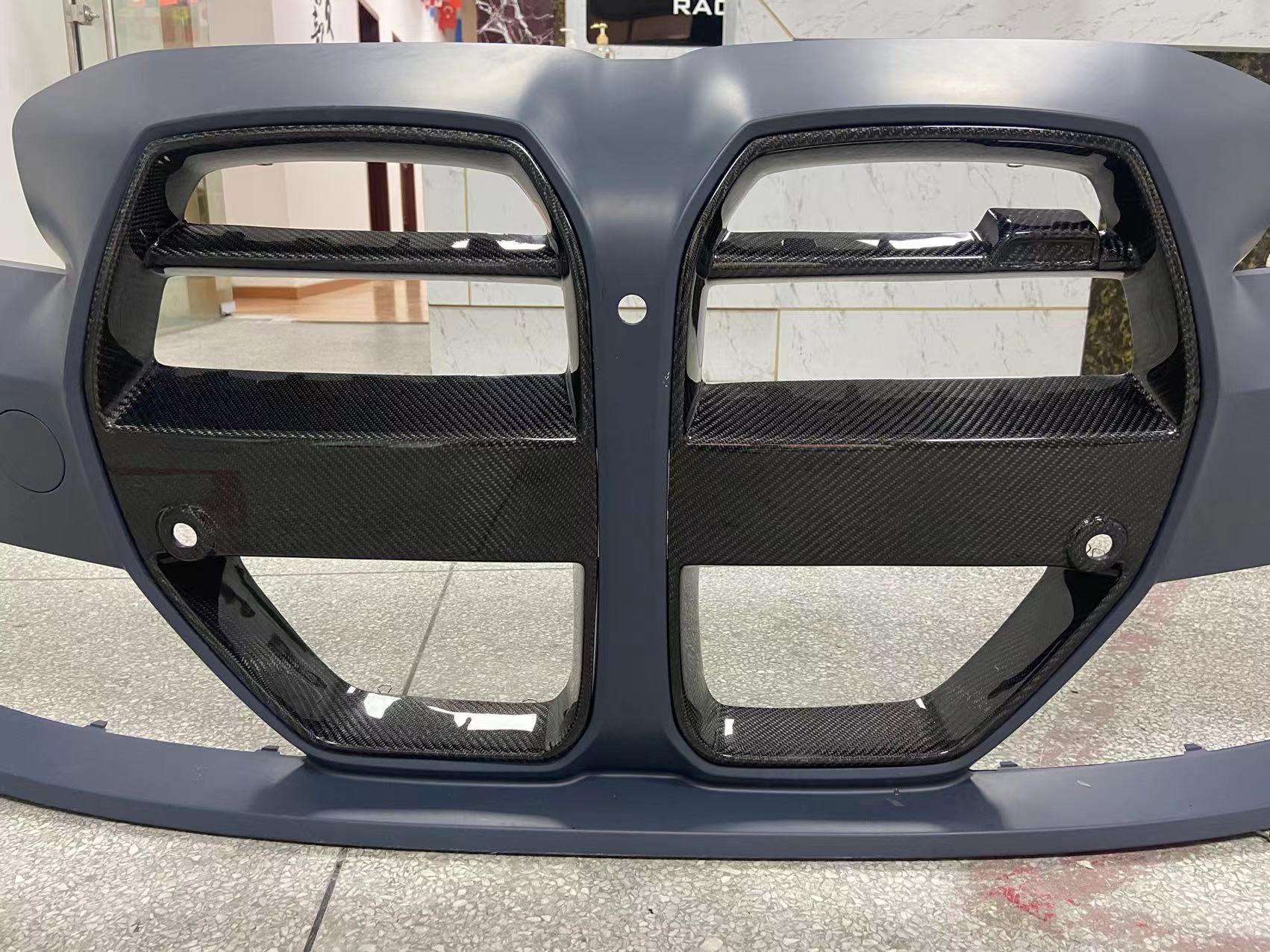 Carbon Grille for BMW G80 M3 G82 M4 2020+  Set Include:  One Grille ﻿Material: Dry Carbon Fiber