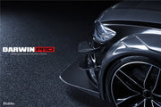 DARWINPRO AERODYNAMICS PCF8363BKSS FULL KIT WITH HOOD 2013-2018 Audi RS6 Avant Bkss Style Wide Body Full Body Kit