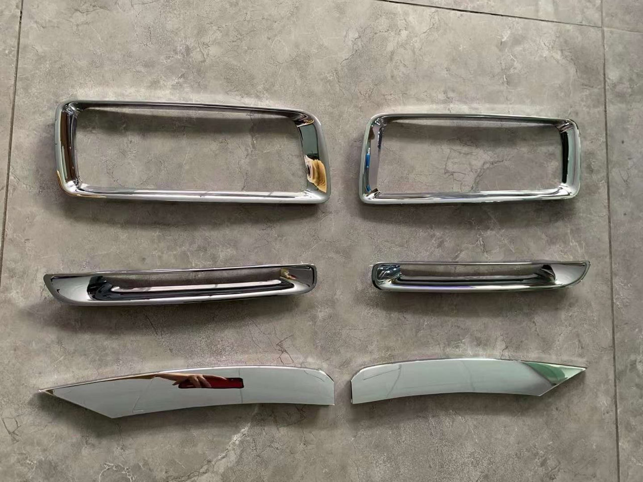 Chrome Headlight Trim Covers for Rolls Royce Phantom 2012 - 2017