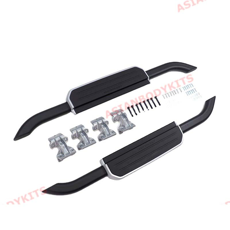 Aftermarket pair of side step running boards bars for Land Rover Defender 90 L663 2020+