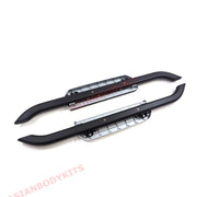 Aftermarket pair of side step running boards bars for Land Rover Defender 90 L663 2020+