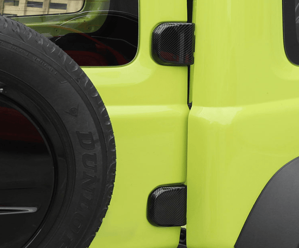 Chrome/Black Tail Door Hinge Cover for Suzuki Jimny JB64 JB74