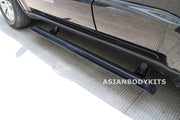 SIDE STEP DEPLOYABLE RUNNING BOARDS POWER for JEEP GRAND CHEROKEE 2014-2017

Side Step Bars
Electric Motors with Brackets
Fixing Accessories/wires with the Control Unit

General installation note:

Professional installation is required. Sometimes drilling may be required.
Will not fit if you have OEM side step running boards.
Sometimes cutting plastic side skirt on the bottom is needed.
Professional electrician required. Sidestep control unit connects to OBD/CAN bus/Door switch, depending on the car m