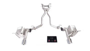 VALVED EXHAUST CATBACK MUFFLER for Jeep Cherokee SRT 3.0/3.6T