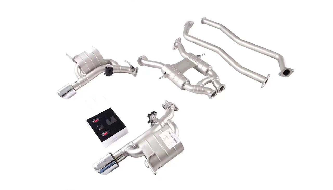 VALVED EXHAUST CATBACK MUFFLER for Jeep Cherokee SRT 3.0/3.6T