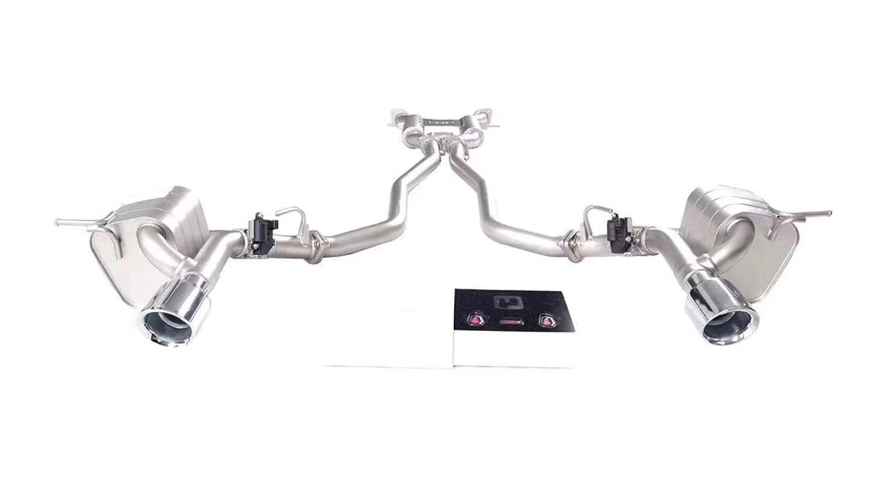 VALVED EXHAUST CATBACK MUFFLER for Jeep Cherokee SRT 3.0/3.6T