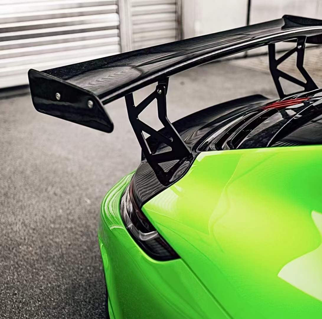 FULL DRY CARBON BODY KIT V3 for PORSCHE 911 992 2018+  Set includes:  Front Lip Front Bumper Vents Side Skirts Hood/Bonnet Spoiler Rear Bumper Mirror Covers Trunk Spoiler Exhaust Tips
