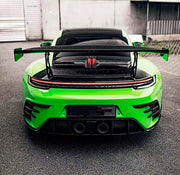 FULL DRY CARBON BODY KIT V3 for PORSCHE 911 992 2018+  Set includes:  Front Lip Front Bumper Vents Side Skirts Hood/Bonnet Spoiler Rear Bumper Mirror Covers Trunk Spoiler Exhaust Tips