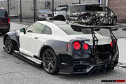 Darwinpro 2008-2020 Nissan GTR R35 CBA/DBA/EBA BKSSII Style Partial Carbon Fiber Full Wide Body Kit