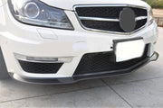 for 2012 Mercedes Benz W204 C63 AMG bumper front lip