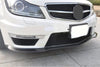 for 2012 Mercedes Benz W204 C63 AMG bumper front lip