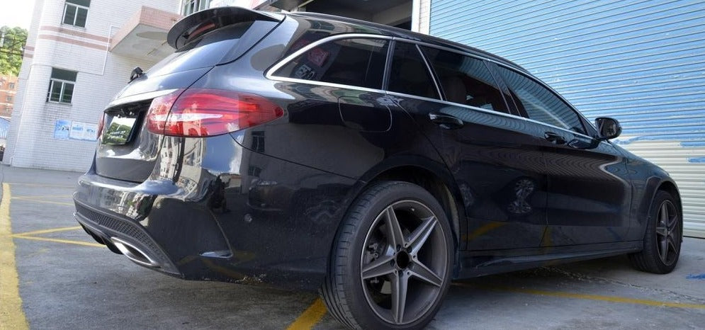 Carbon Fiber Roof Spoiler for Mercedes Benz S205 C-Class Wagon 4-Door 15-18