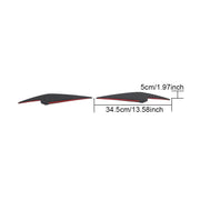 For Ferrari 458 Speciale Carbon Fiber Front Bumper Canards Coupe 2-Door 2014-2015