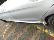 Carbon Fiber Front side skirts body kit for Mercedes W205 sport bumper only