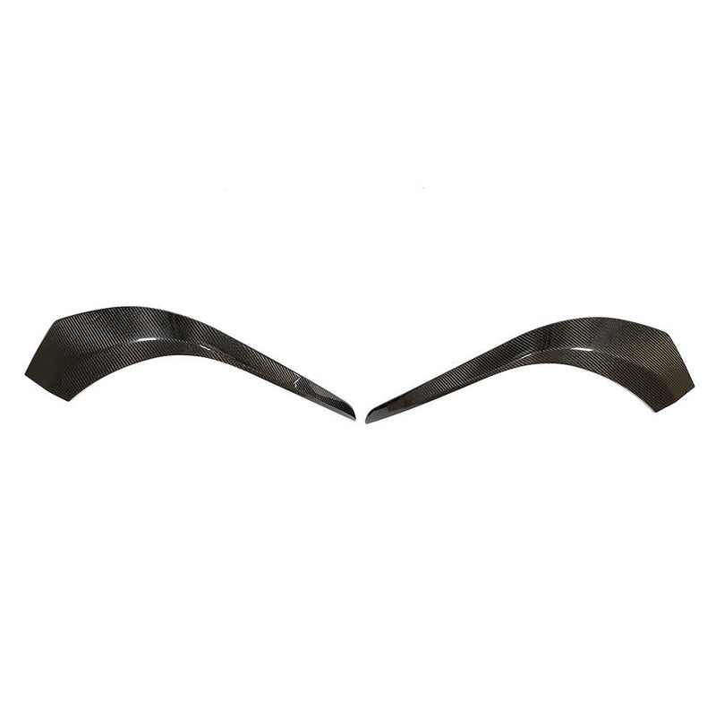 Carbon Fiber Front Fins for Mercedes-Benz S-Class S500 S550 Coupe 2-Door 14-17