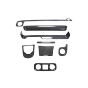 for Mercedes-Benz G-Class Universal Carbon Fiber Interior Dashboard Panel Cover Trims 2019 2020