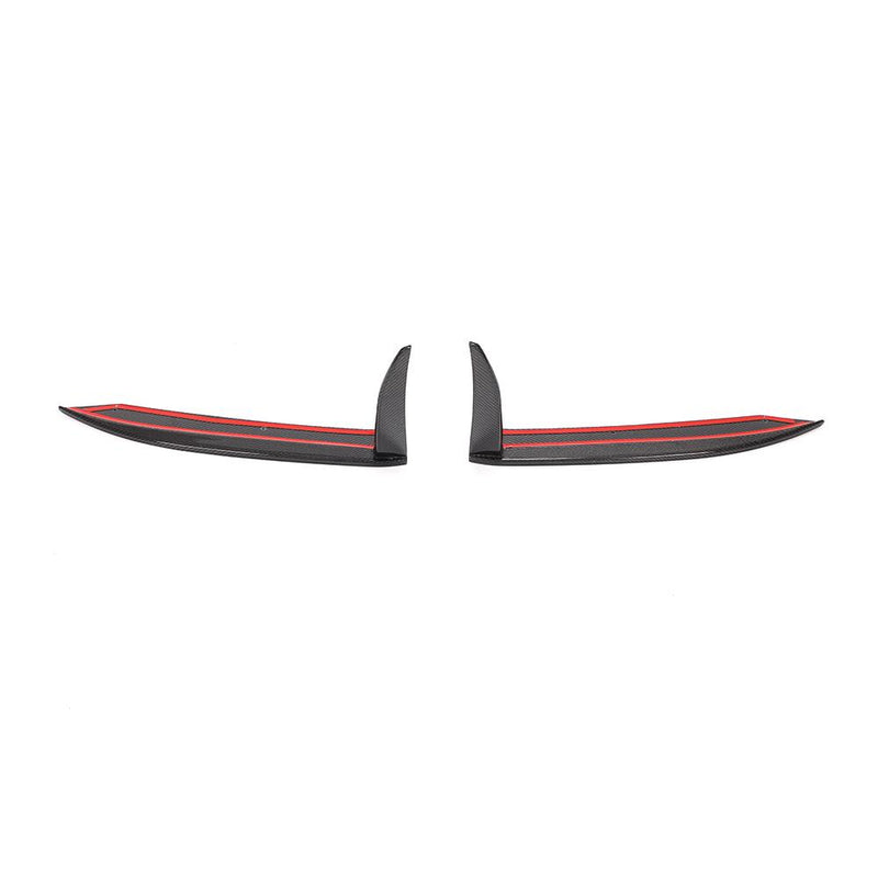 CARBON FIBER REAR BUMPER SPLITTER for PORSCHE 911 991.2 CARRERA 4 GTS 2015 - 2020