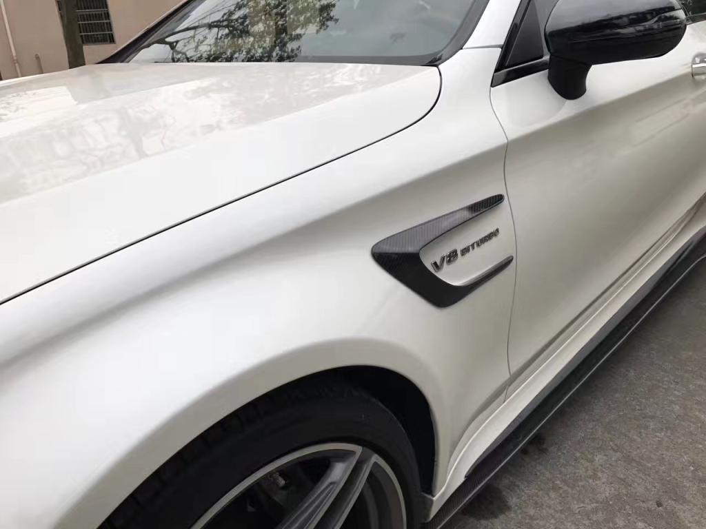 Carbon Fiber Side Skirts for Mercedes-Benz C63 Coupe [C205] 2014 - 2018