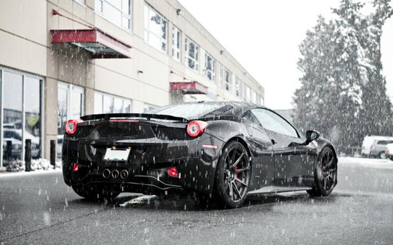 CARBON REAR SPOILER for FERRARI 458 2009 - 2015