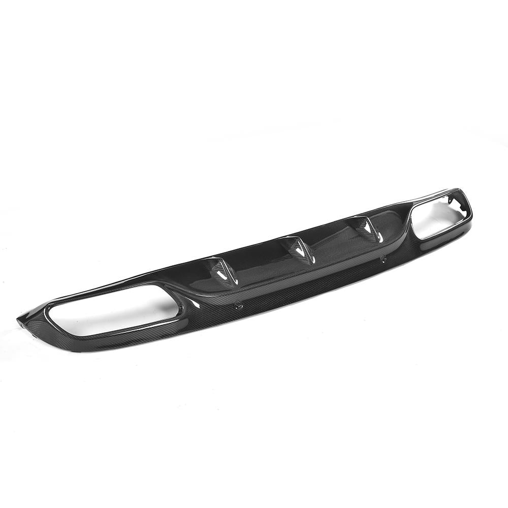 Carbon fiber Car Diffuser for Mercedes Benz W205 C63 AMG Coupe 2-Door 15 - 17 (Fit:W205 Coupe)