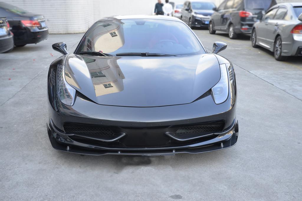 Carbon Fiber Front Lip for Ferrari 458 Base Coupe 2-Door 11-13
