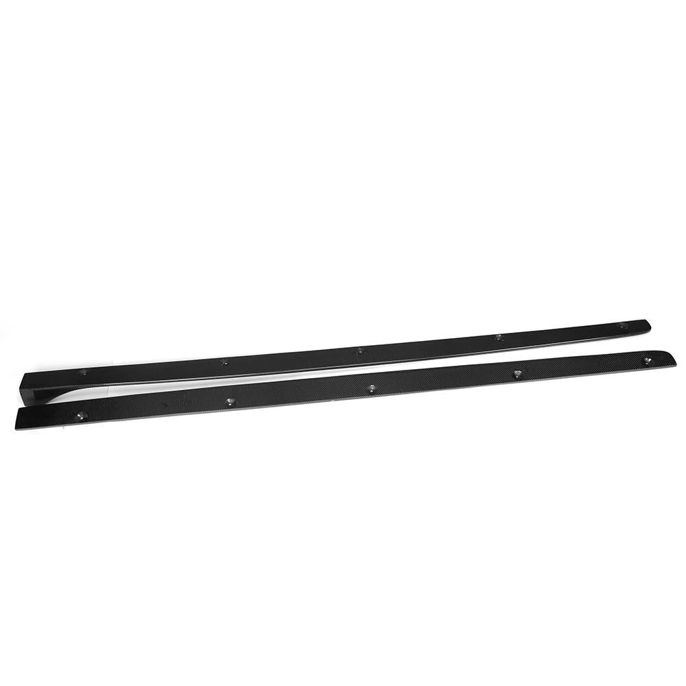 Carbon Fiber Front side skirts body kit for Mercedes W205 sport bumper only