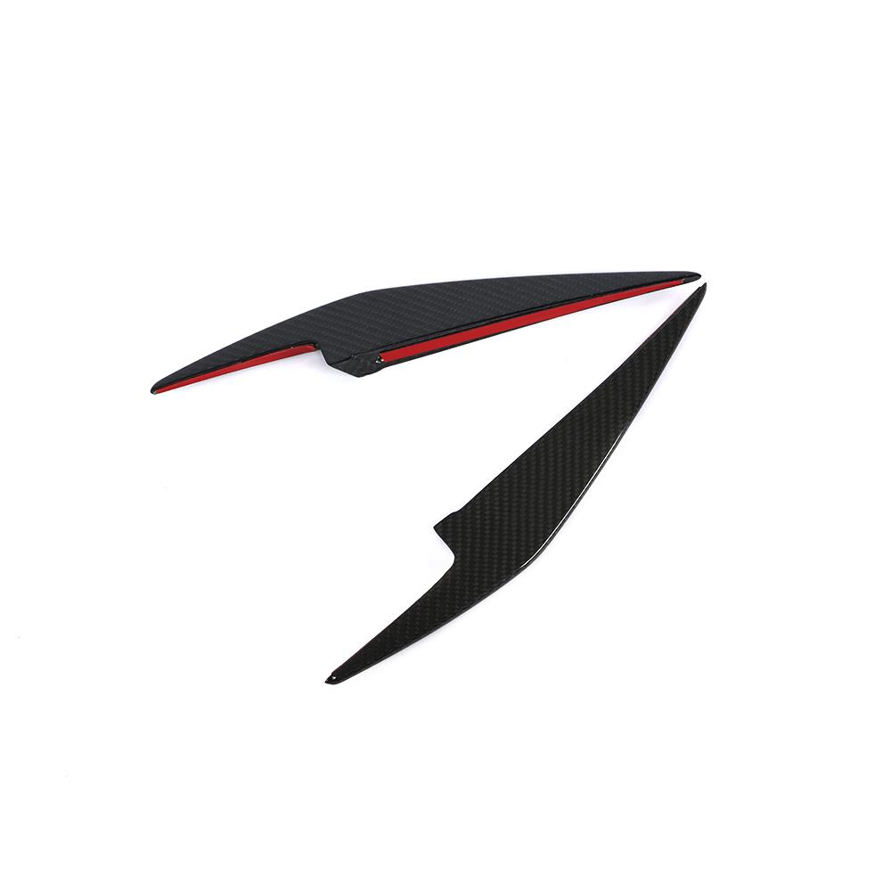 For Ferrari 458 Speciale Carbon Fiber Front Bumper Canards Coupe 2-Door 2014-2015