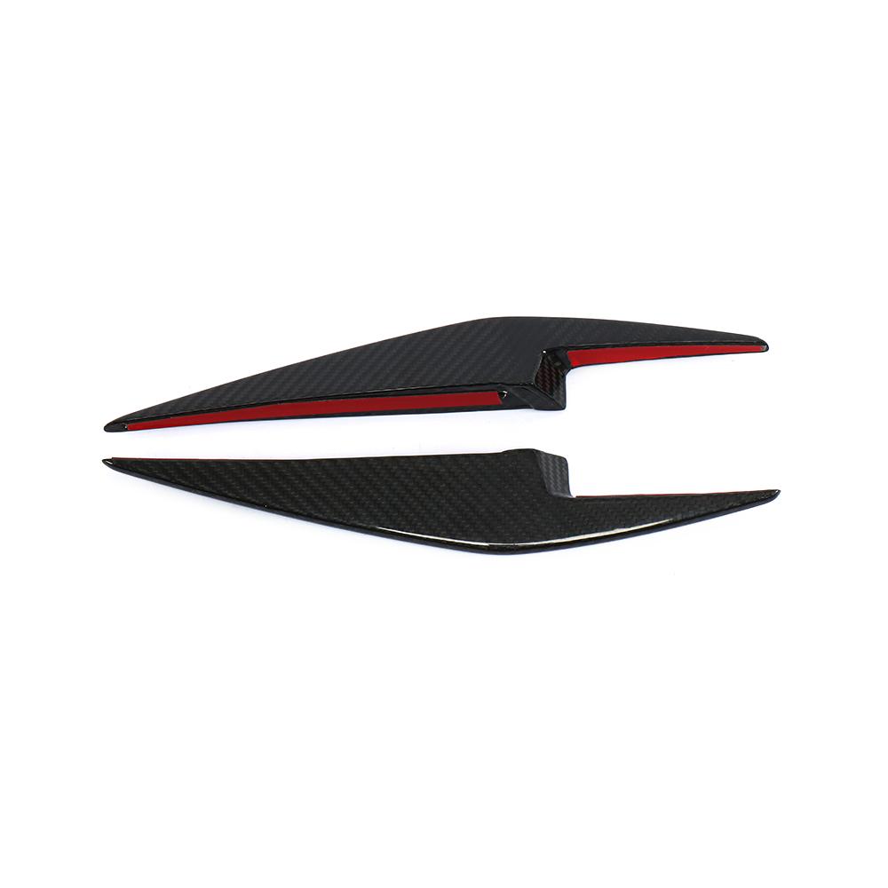 For Ferrari 458 Speciale Carbon Fiber Front Bumper Canards Coupe 2-Door 2014-2015
